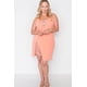 thumbnail image 2 of Vestido Mini Ajustado con Detalle de Encaje de Talla Grande, 2 of 5