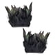 thumbnail image 3 of Abrigo De Hombro Cape Plume Bufanda Pluma Encogimiento De Hombros Mantón Para Fiesta De Disfraces, 3 of 3
