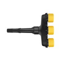 Ioensy - Riego Por Aspersión De Agua Para Agricultura Riego Para Césped 3 Cabezales 1 En 1,2 En