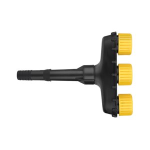 Ioensy - Riego Por Aspersión De Agua Para Agricultura Riego Para Césped 3 Cabezales 1 En 1,2 En