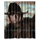 thumbnail image 1 of Cortina de ducha de Carl Grimes con diseño de estrella Pandora de The Walking Dead, con ganchos, tamaño 60 x 72 pulgadas, 1 of 3