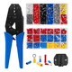 thumbnail image 1 of "Crimpeadora Alicate Belug Prensa Trinquete + Kit De 700 Terminales azul ", 1 of 5