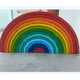 thumbnail image 3 of Juego apilamiento arcoíris de madera montessori para niños, 3 of 3