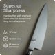 thumbnail image 3 of Cuchillo de Chef Occidental Shun 20 cm, 3 of 7
