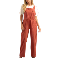 Likeshop - Enterito Premium Jardinera Lino Primavera Mujer 221