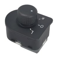 Ioensy - Interruptor De Control De Espejo Lateral 1J1959565A Reemplazo De Piezas Para Volkswagen Golf