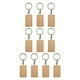 thumbnail image 1 of 10x Llavero De Madera Sin Terminar Suministros Hechos A Mano Adorno DIY Grabado Etiqueta Para Llave C, 1 of 3