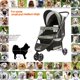 thumbnail image 4 of Coche para Mascotas ROODO Plegable Ligero de 3 Ruedas 14 kg, 4 of 9