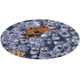 thumbnail image 1 of Alfombra Redonda de Felpa Coral Desmarcar Grizzy y los Lemmings 60cm, 1 of 6