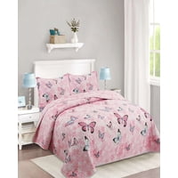 Genérico - Cubrecama 2 Plazas De Verano