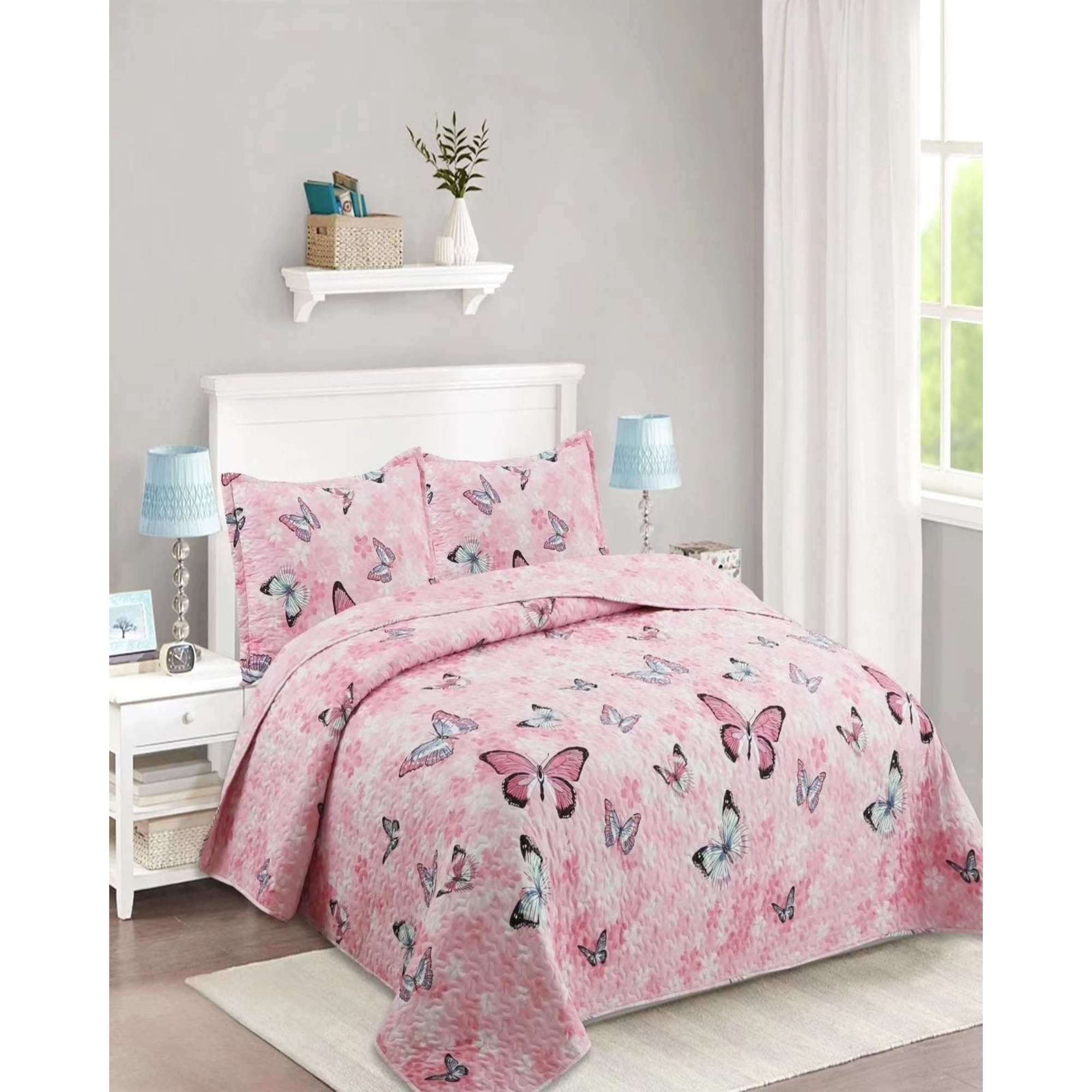 Genérico - Cubrecama 2 Plazas De Verano