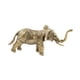 thumbnail image 3 of Figura De Elefante De Latón, Escultura De Cobre Coleccionable Para Mesa De Oficina De Interior, 3 of 5