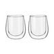 thumbnail image 1 of Set 2 Tazas Vidrio Doble Pared Expreso 80 ml Simplit, 1 of 8