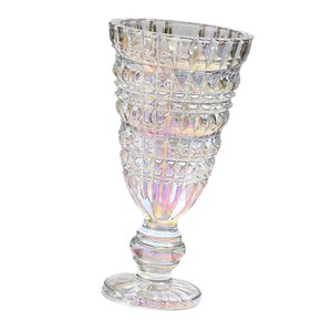 Magideal - Jarrón De Copa De Cristal, Soporte Para Plantas, Organizador De Plantas, Terrario, Florero, Maceta De Plantas Hidropónicas Para Oficina, Flores Secas, Multicolor