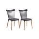 thumbnail image 1 of Pack 2 Sillas Windsor de Comedor - Negro, 1 of 3