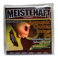 Set De 6 Cuerdas Para Guitarra Acustica Meistehaft Ac-10