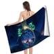 thumbnail image 4 of Wish Toalla de playa de secado rápido con diseño temático, regalo para mujeres y niñas, ideal para cumpleaños, fans, amantes de la música, uso en la playa o al aire libre, 78 × 160 cm, 4 of 6