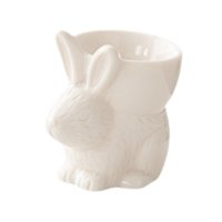 Magideal - Copa De Huevo Bunny Huevo Almuerzo Almuerzo Decoración Del Hogar Arnés De Comedor De La Cocina Para El Titular De La Exposición De Huevos Duros Cocina Blanco