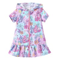 Traje De Baño Disney Lilo & Stitch Terry Cloth Girl 2Y