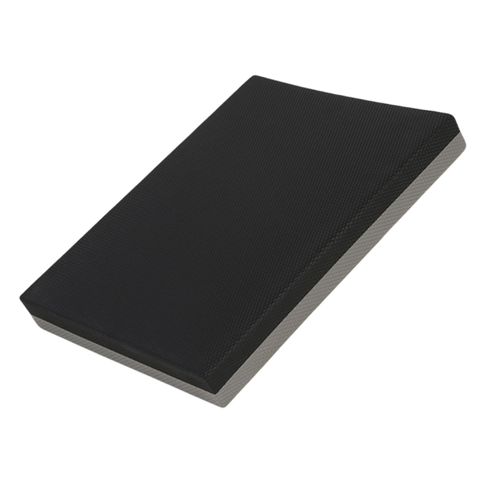 Magideal - Entrenamiento De Entrenamiento De Balance Matte Estabilidad Estabilidad Entrenamiento Knight Fitness Cushion Matte Para Fitness Fitness Studio Pilates Gris Negro