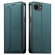 thumbnail image 5 of Funda tipo cartera con bloqueo RFID para iPhone 16e cubierta magnética de cuero con tapa y soporte Verde, 5 of 6