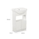 thumbnail image 5 of Vanitorio Cannes Melamina 2 Puertas Blanco, 5 of 7