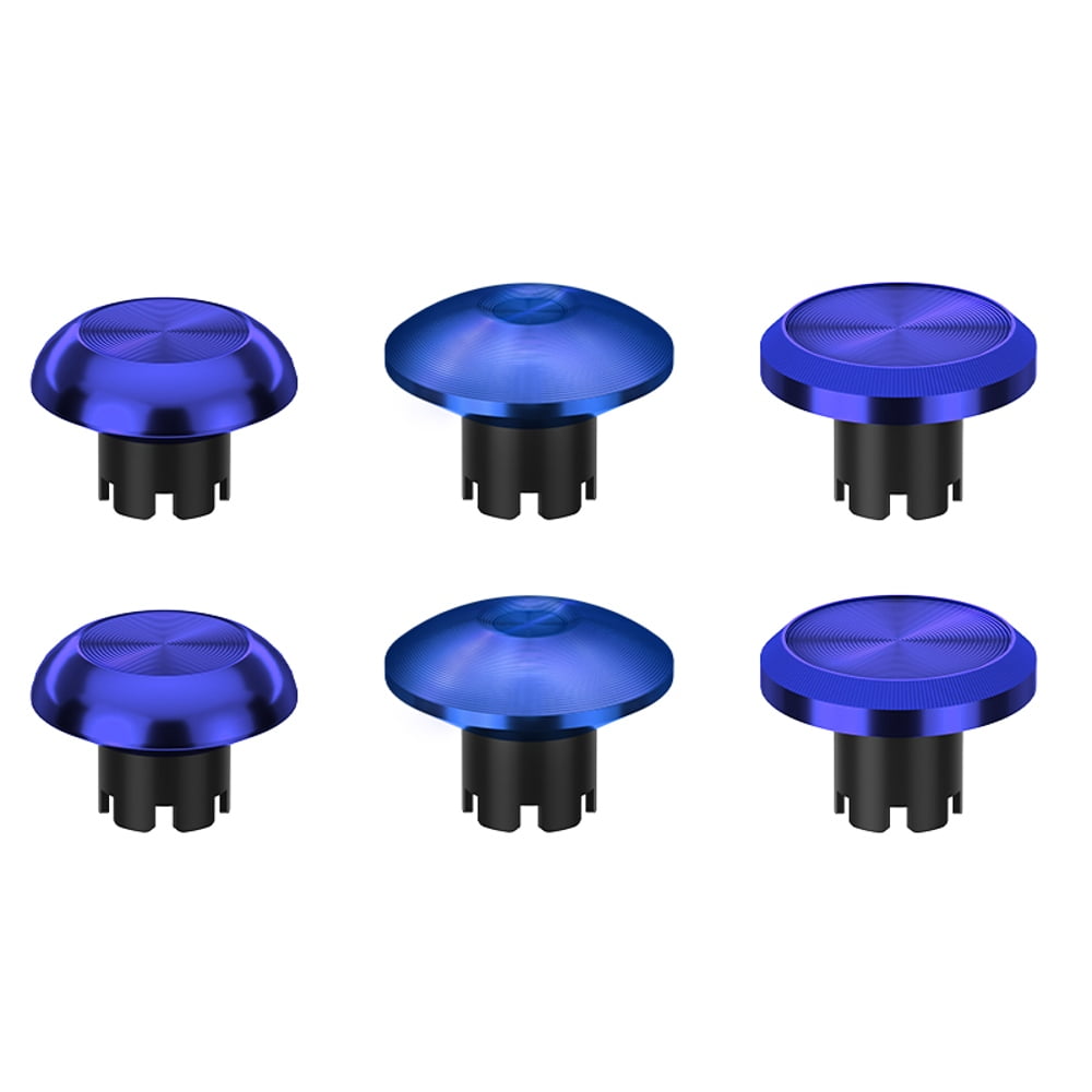 Genérico - Compatible Con Ps5 Dualsense Edge Controller Metal Thumb Stick Caps, Analog Stick Joystick Replacement Parts Accessory Kit-azul