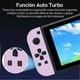 thumbnail image 4 of Mando Inalámbrico para Nintendo Switch, Joypad de Juego con Iluminación, Función Turbo y Vibración Dual, en Morado y Verde, 4 of 7