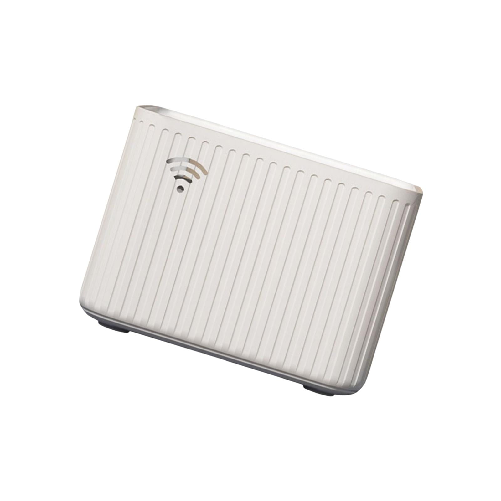 Magideal - Estuche De Almacenamiento Para Enrutador De Escritorio, Tiras De Alimentación Ocultas, Decoración De Almacenamiento De Cable De Datos, Organizador De , Blanco