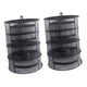 thumbnail image 3 of 2 Rejillas Plegables De Malla Para Secador De Hierbas Con Cremallera De 4 Capas, Color Negro, 3 of 5