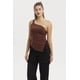 thumbnail image 1 of Polera Mujer Escote Y Basta Asimétrica Café, 1 of 4