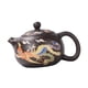thumbnail image 3 of Tetera De Arcilla Púrpura Que Cambia De Color Tetera De Gongfu China Clásica Pintada A Mano Marrón, 3 of 3