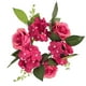 thumbnail image 4 of Coronas De Anillo De Vela Navideña Para Velas Cónicas Para Sala De Estar, Boda De Navidad, Rosa Oscuro, 4 of 5