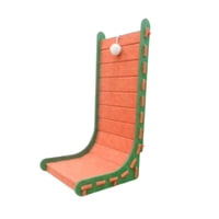 Magideal - Cat Scratch Post Scratcher Cardboard Limentos En Forma De L En Forma De Accesorios Pediendo Daños En El Muebles Decoración Del Hogar Regalos Garra De Naranja