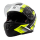 thumbnail image 2 of Casco para moto MT Targo IVY D3 Amarillo Fluor Mate M, 2 of 6