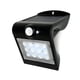 thumbnail image 1 of Foco Aplique Solar Muro Exterior 1,5w 220lm Ip65 Cálida 8h Negro, 1 of 8