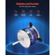 thumbnail image 3 of Motor de ventilador AC RV VEVOR 3108706.916 compatible con Dometic Brisk Air I, 3 of 9