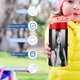 thumbnail image 5 of Olivia RodrigoBotella de Agua con Tapa Pop Top de Un Toque, Acero Inoxidable, a Prueba de Fugas, para Deportes, Botella Infantil rosa 12 oz, 5 of 6