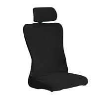 Magideal - Funda Extraíble Para Silla De Oficina Con Funda Para Reposacabezas, Cómoda, Resistente Al Agua, Con Cremalleras Duraderas, Ergonómica Para Silla De Or , Negro