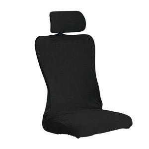 Magideal - Funda Extraíble Para Silla De Oficina Con Funda Para Reposacabezas, Cómoda, Resistente Al Agua, Con Cremalleras Duraderas, Ergonómica Para Silla De Or , Negro