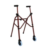 Glomed - Andador De Aluminio Compacto Con Ruedas