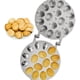 thumbnail image 1 of Molde para galletas con forma de nogal PetriStor, 16 mitades, aleación de aluminio, 1 of 9
