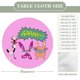 thumbnail image 2 of ¡aaahh!!! Monstruos Reales theme Fitted Round Tablecloths Elastic Edged Table Covers Waterproof Table Cloth For Kitchen Holiday Party Tables Decor 120cm, 2 of 6