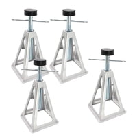 Magideal - Gatos De Aluminio Gatos De Altura Ajustable Soporte De Reparación Gatos Apilables Para Vehículos Recreativos Soporte Estabilizador Para Gatos Genérico 4 Piezas