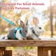 thumbnail image 5 of Uxcell 2Pcs Arnés y Correa para Conejos a Prueba de Escape Arnés para Animales Pequeños Correa Suave con Hebilla Ajustable Marrón para Paseo de Cachorros, 5 of 6