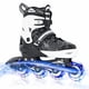 thumbnail image 1 of Patines en línea ajustables Nattork para niños grandes con ruedas luminosas, 1 of 7