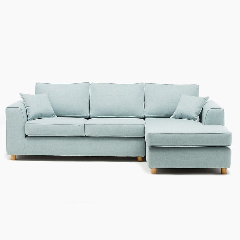 Barra Design - Seccional Monaco Derecho Lino Celeste