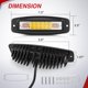 thumbnail image 2 of Pods de Luz LED Nilight 15 cm 60 W Ámbar/Blanco 3 Modos, 2 of 8