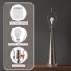 thumbnail image 4 of Lámparas de mesa Lavish Home 30 cm plateado, juego de 2, 4 of 8