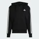 thumbnail image 2 of Poleron con Capucha Essentials 3 Tiras French Terry Negro Adidas, 2 of 2